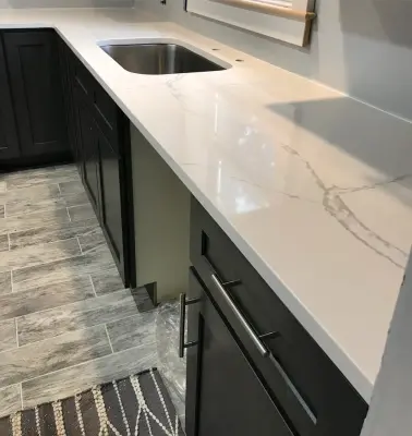 Kolkata Quartz by Gomez Granite Countertops