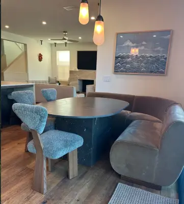 Marble Custom Table — Countertop Installation Services project by Custom Slab Works LLC