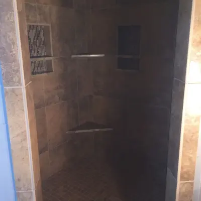 Tailored Tile Installation - Jeremiah's Designs - Paul Gravelle Jr. Installation — Countertop Installation Services project by Great Floors Kennewick - Jeremiah Gannon