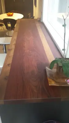 Workspace by the Window — Countertop Installation Services project by Alexander Butcher Block