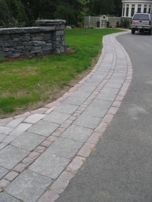 Landscape Evolution - Sidewalk & Pathway Installation in Holland, MA