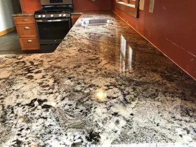 Granite Enigma for Kitchen Warm-up by Gomez Granite Countertops