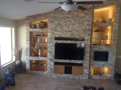 Ledger Rock — Countertop Installation Services project by Tucson Tile Outlet