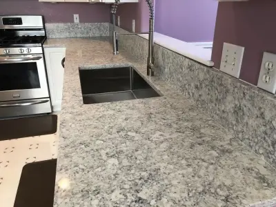 Viatera Quartz Everest by Gomez Granite Countertops