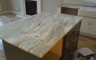 Fantasy Brown, Grand Rapids, Michigan — Countertop Installation Services project by Styles Stone Design