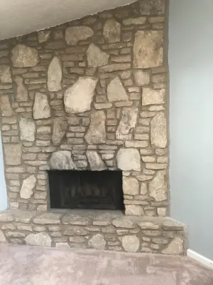Natural Stone Cladding for Fireplaces — Countertop Installation Services project by Natural Stone & Tile