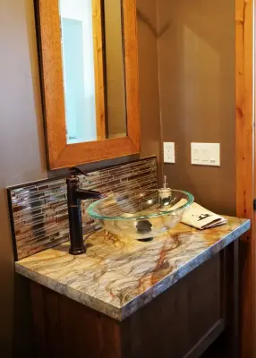 Mountain Modern in Gardnerville — Countertop Installation Services project by Nova Tile & Stone
