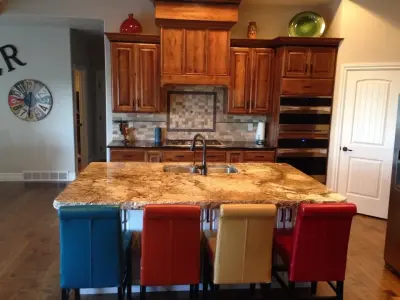Organic Rock — Countertop Installation Services project by Melling Granite
