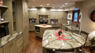 Harlech Cambria — Countertop Installation Services project by Solid Fabrications, Inc.