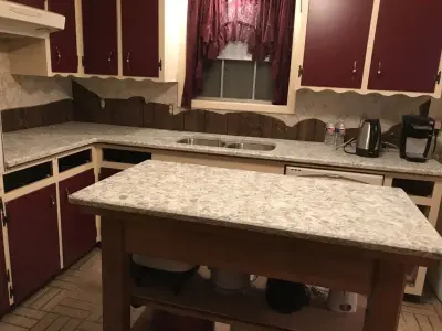Quartz Harmony Kitchen — Countertop Installation Services project by S.A.K Granite