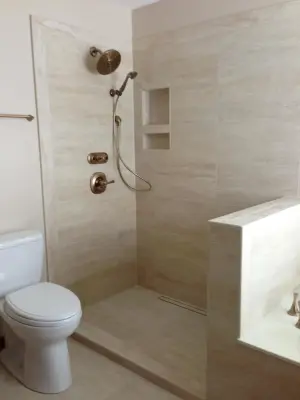 Beige Porcelain Tiles by Imarmi — Countertop Installation Services project by Midwest St. Louis