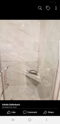Bathroom Renovation for Independence — Countertop Installation Services project by Z & S Flooring LLC