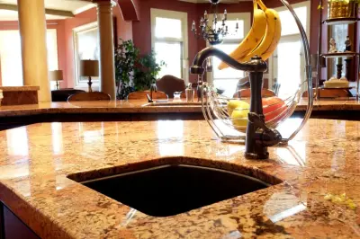 Granite is the Focus — Countertop Installation Services project by CounterTop Solutions, Inc.