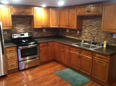 Kitchen Backsplash Two — Countertop Installation Services project by All Things Tile