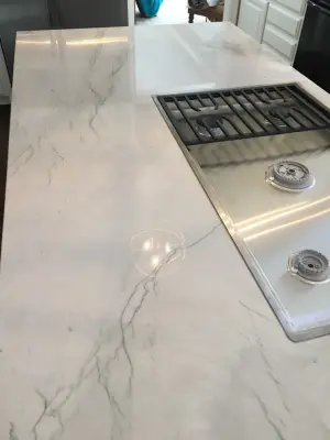 Leawood Kitchen Countertops — Countertop Installation Services project by Euroselect Stone LLC