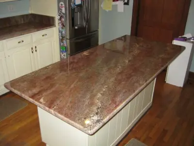 Bordeaux Juperana Granite for Kitchens — Countertop Installation Services project by LaBruyere Stone