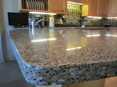 Inspired Composites Recycled Glass Countertops - Countertop Installation Services in Lincoln, NE