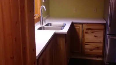 Lark's Lake Lodge — Countertop Installation Services project by Quality Signature Tops Inc
