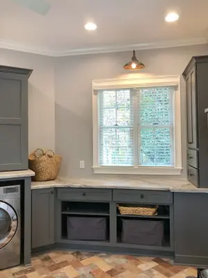 Lake Oconee Laundry Space — Countertop Installation Services project by Dalton Carpet One Floor & Home