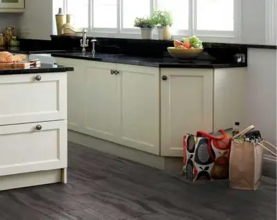 Luxury Vinyl Tile Flooring — Countertop Installation Services project by First Flooring & Tile, Inc.