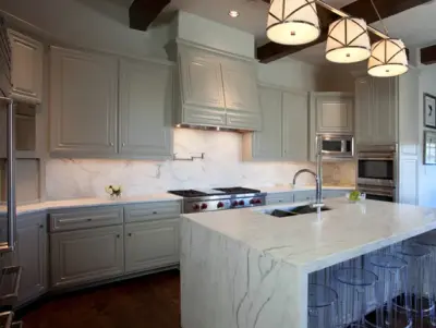 Stone Surface Countertops — Countertop Installation Services project by Rivers' Edge Countertops