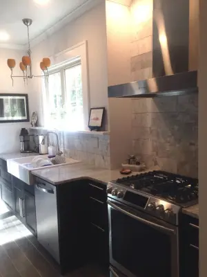 Marble Over Marble Kitchen — Countertop Installation Services project by MultiStone Enterprises, Inc.