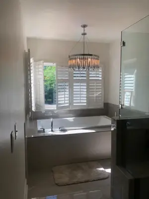 Primary Bathroom and Wardrobe — Countertop Installation Services project by Dalton Carpet One Floor & Home