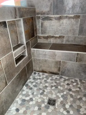 Contemporary Kitchen and Bathroom — Countertop Installation Services project by Dalton Carpet One Floor & Home