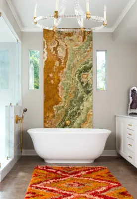 Organic Beauty Bath by Berry Marble & Granite