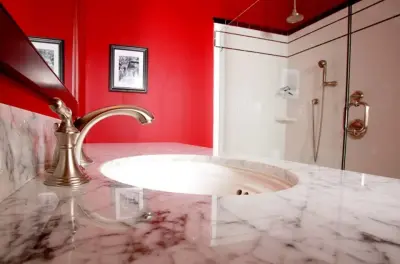 Contemporary Modern Bathroom in New Orleans — Countertop Installation Services project by Stone Creations, Inc