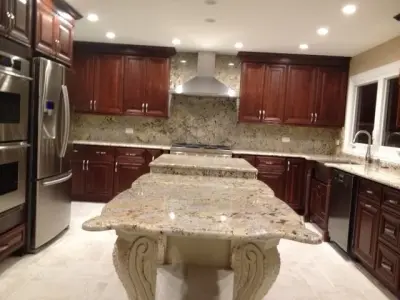 Northbrook, Illinois — Countertop Installation Services project by Factory Plaza Inc