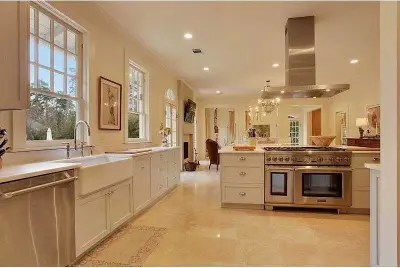 Covington - Contemporary Farmhouse Kitchen — Countertop Installation Services project by Stone Creations, Inc