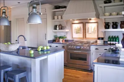 The Kitchen at the Cottage by Berry Marble & Granite