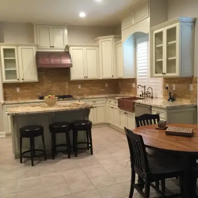 Remodeling Kitchen Marble Countertops — Countertop Installation Services project by Family Floors & More