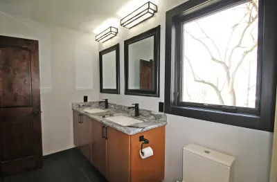 Overland Park Bathroom Renovation — Countertop Installation Services project by Canaan Stone Works, LLC