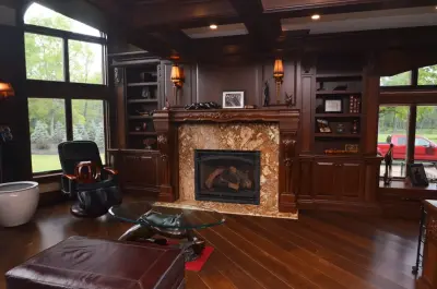 Oxford Golden Hearth — Countertop Installation Services project by Italian Marble & Granite Inc