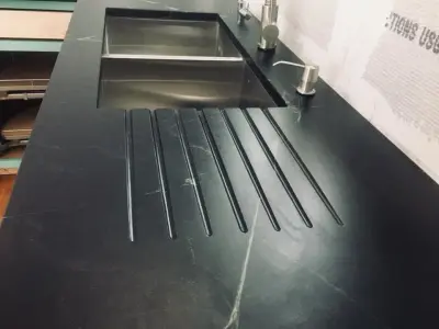 Pinheros Altos Soapstone Surfaces — Countertop Installation Services project by Garden State Soapstone