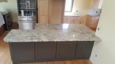 Ivory Pear, Kentwood MI — Countertop Installation Services project by Styles Stone Design