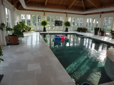 Pool Tile Installation — Countertop Installation Services project by Phillips Ceramic Tile