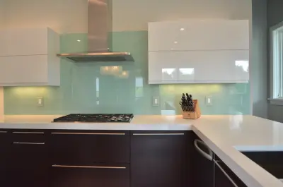 Pristine White Caesarstone — Countertop Installation Services project by Italian Marble & Granite Inc