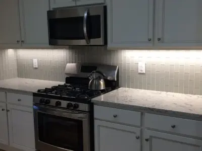 Kitchen Transformation — Countertop Installation Services project by Tile Trenz