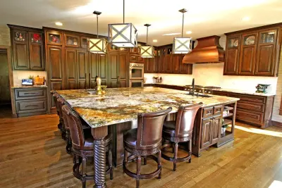 Renovation in the Monticello Hills — Countertop Installation Services project by Canaan Stone Works, LLC