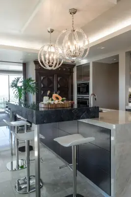 Penthouse in San Antonio — Countertop Installation Services project by Delta Granite And Marble, Inc.