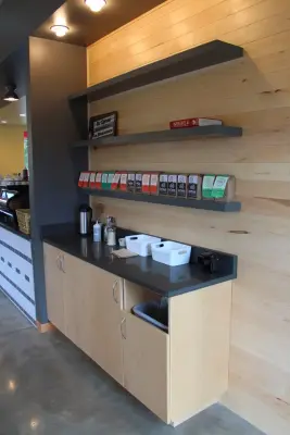 Academy Brew — Countertop Installation Services project by Tops Solid Surface