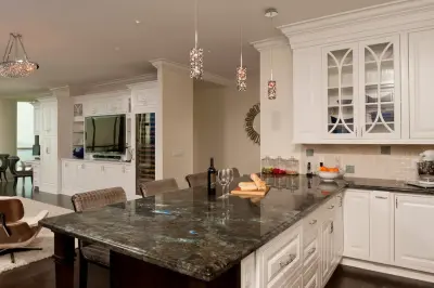 Display Area — Countertop Installation Services project by Italian Marble & Granite Inc
