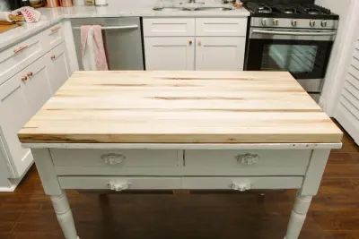 Tiny Maple Isle — Countertop Installation Services project by Nola Boards