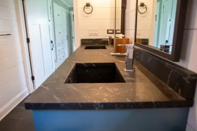 Soapstone countertops for kitchens and bathrooms — Countertop Installation Services project by Garden State Soapstone
