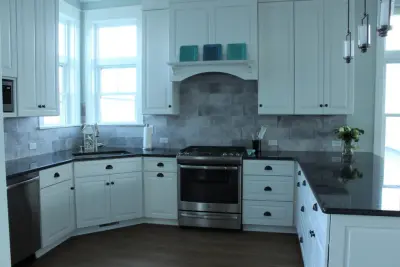 Iron Ash — Countertop Installation Services project by Merlino Marble And Granite