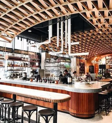 Toronto Pewter Bar Top — Countertop Installation Services project by La Bastille
