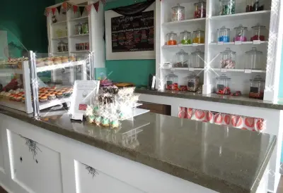 Charming Charley B's Cupcake Shop — Countertop Installation Services project by Mark Schreck Concrete Designs